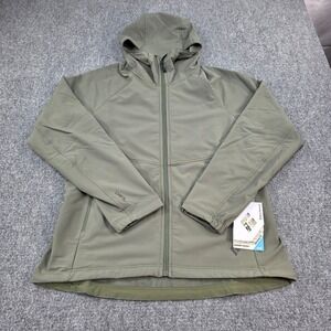 Black Diamond Element Hoody Jacket Women's XL Olive Green Water Protection